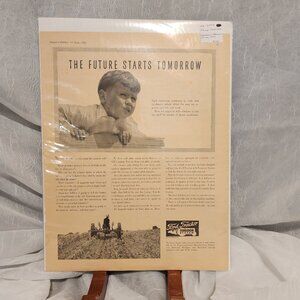 Ford Tractor - Vintage Advertisement - 1941